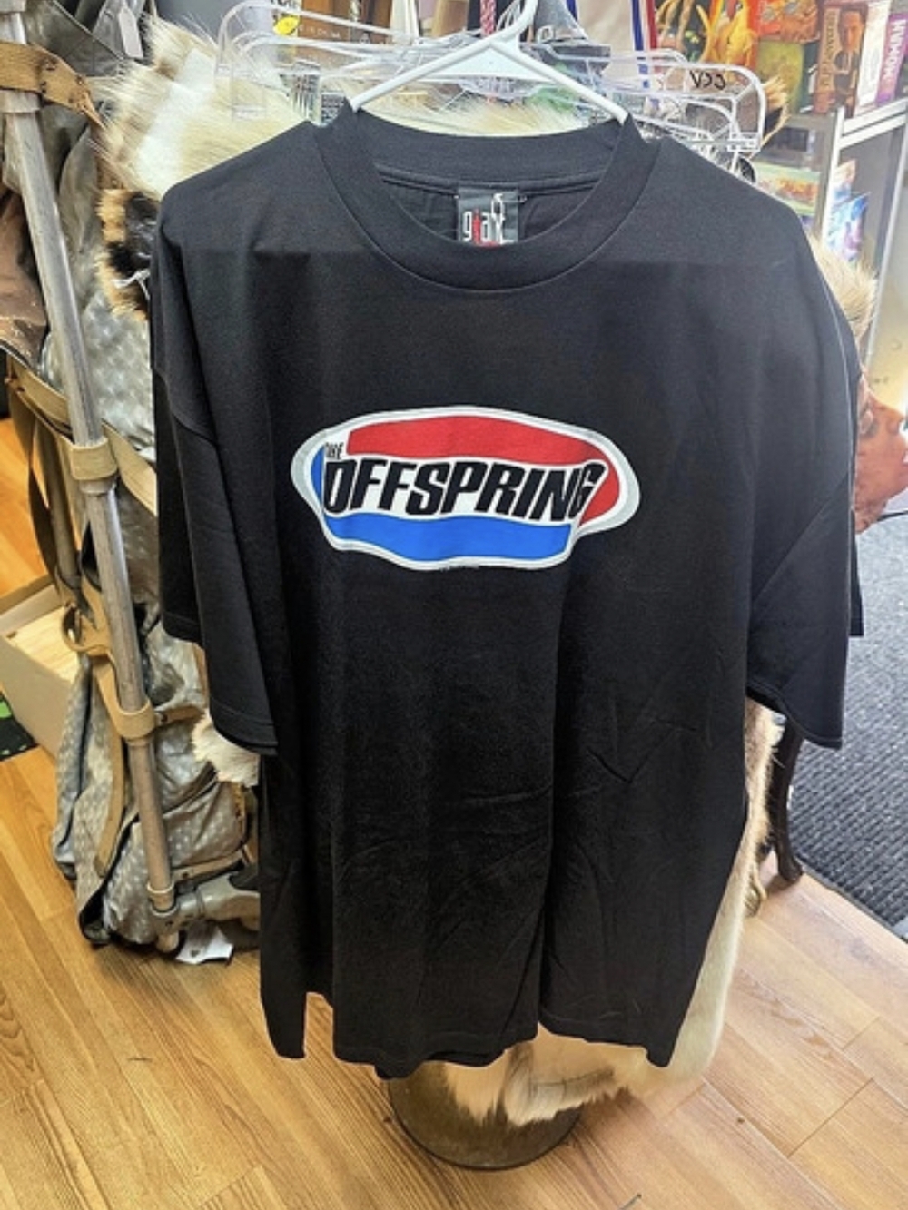 Vintage The Offspring graphic tee in Black Size XXL  Punk Rock Deadstock Y2k